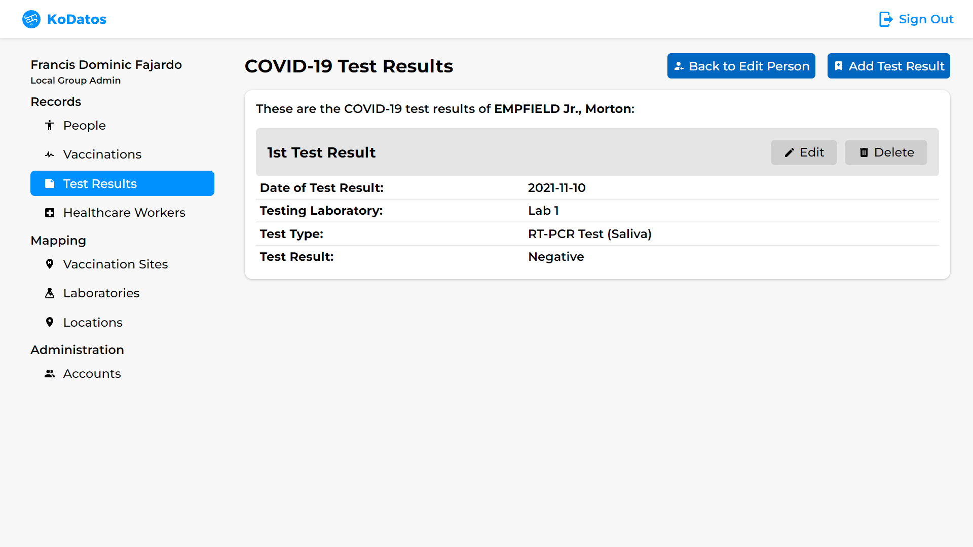 Preview image 12 of project KoDatos