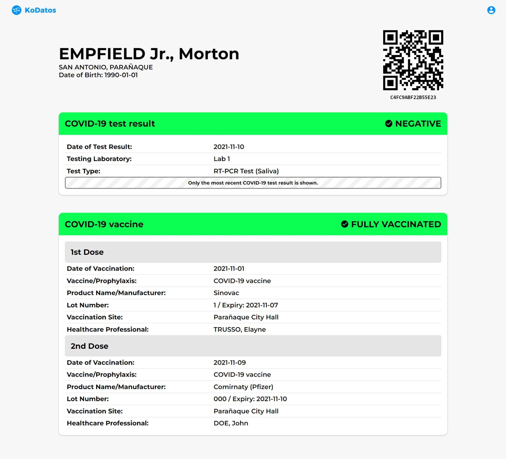 Preview image 14 of project KoDatos